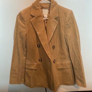 Corduroy blazer